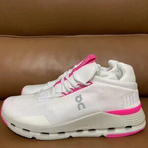 New On Cloud Cloudnova "Barbie" Women Pink Shoes White